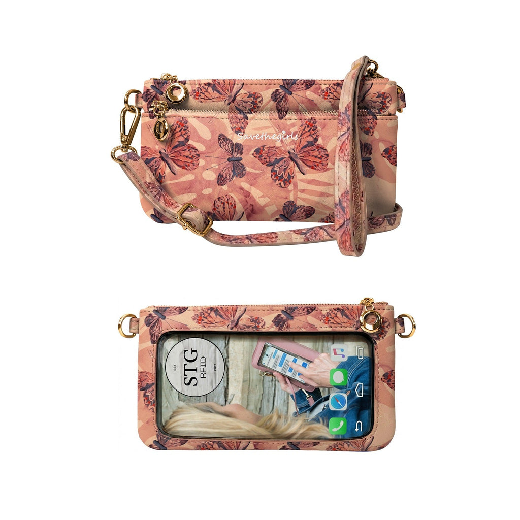 Bella RFID Crossbody Bag – Compact Vegan Leather Purse